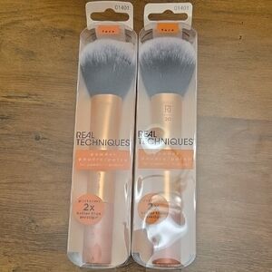 Real Techniques Rose Gold Powder Brush Duo